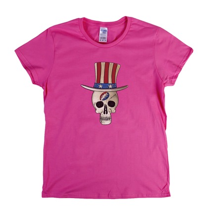 Jerry Garcias Skull Womens T-Shirt