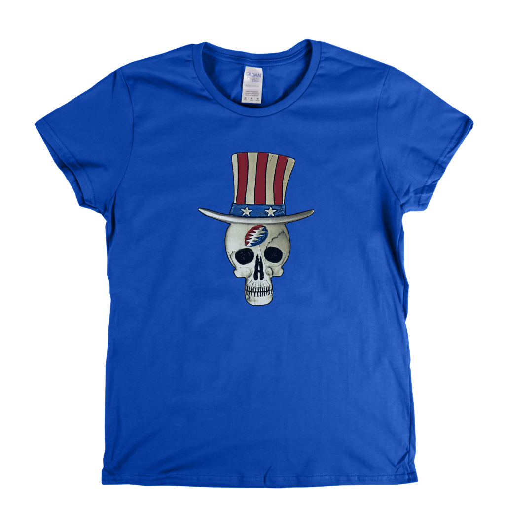 Jerry Garcias Skull Womens T-Shirt