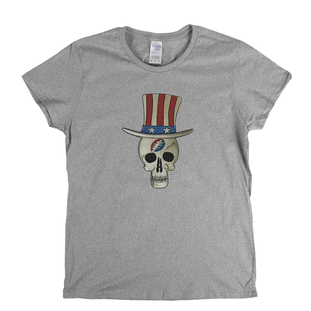 Jerry Garcias Skull Womens T-Shirt