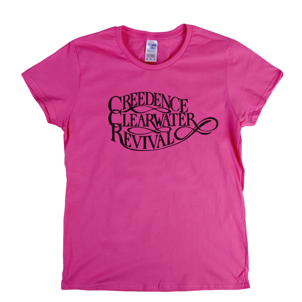Creedence Clearwater Revival Logo Womens T-Shirt