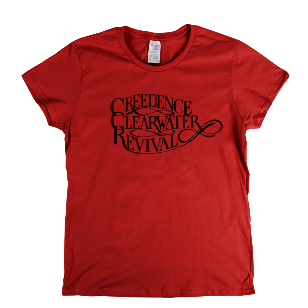 Creedence Clearwater Revival Logo Womens T-Shirt