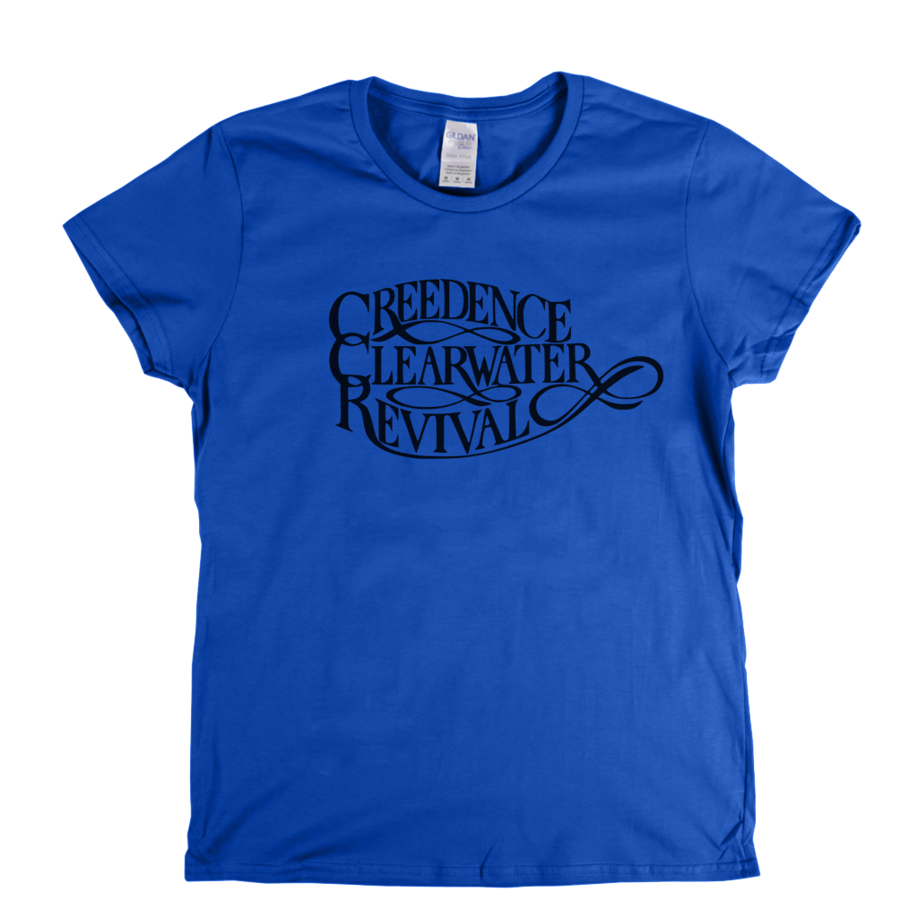 Creedence Clearwater Revival Logo Womens T-Shirt