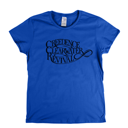 Creedence Clearwater Revival Logo Womens T-Shirt