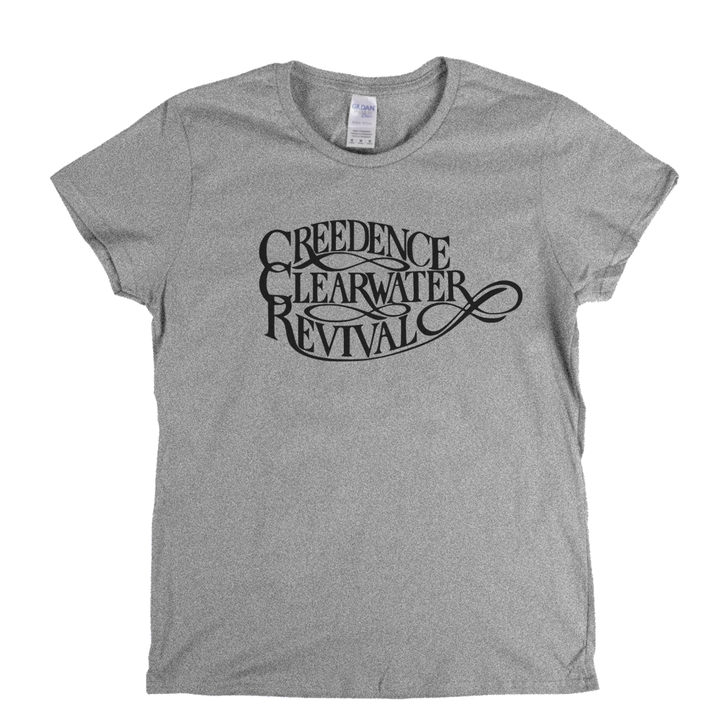Creedence Clearwater Revival Logo Womens T-Shirt