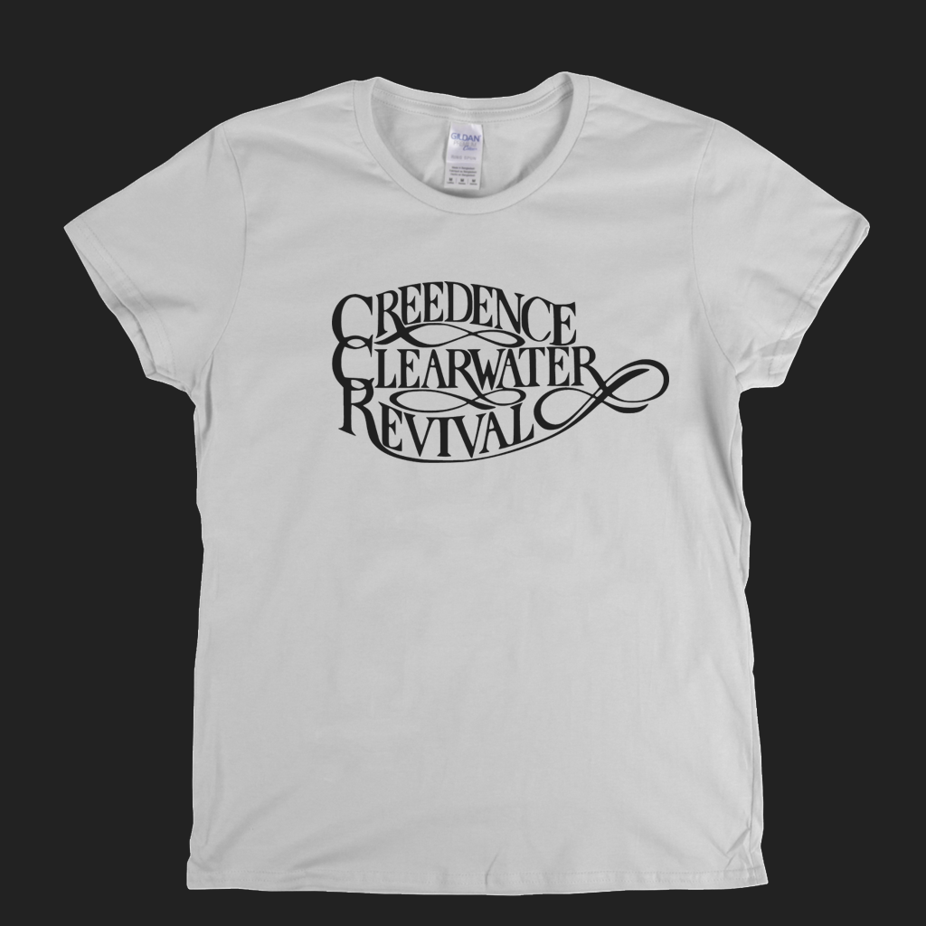 Creedence Clearwater Revival Logo Womens T-Shirt