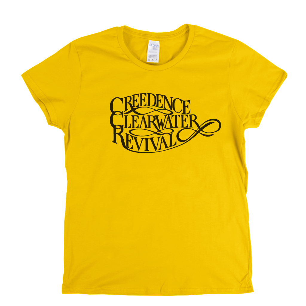 Creedence Clearwater Revival Logo Womens T-Shirt