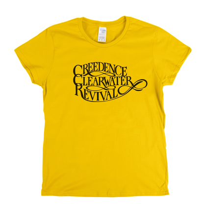Creedence Clearwater Revival Logo Womens T-Shirt