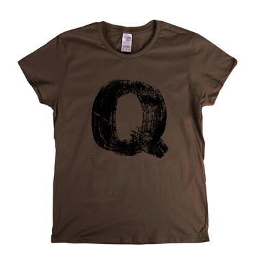 Letter Q Womens T-Shirt