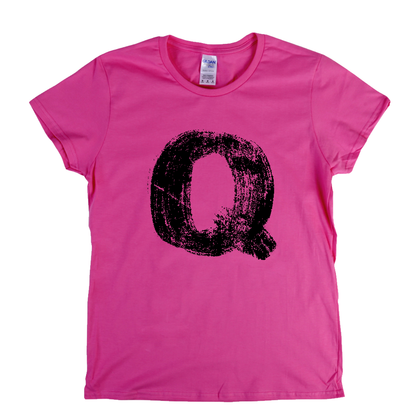 Letter Q Womens T-Shirt