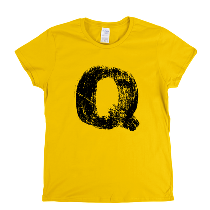 Letter Q Womens T-Shirt