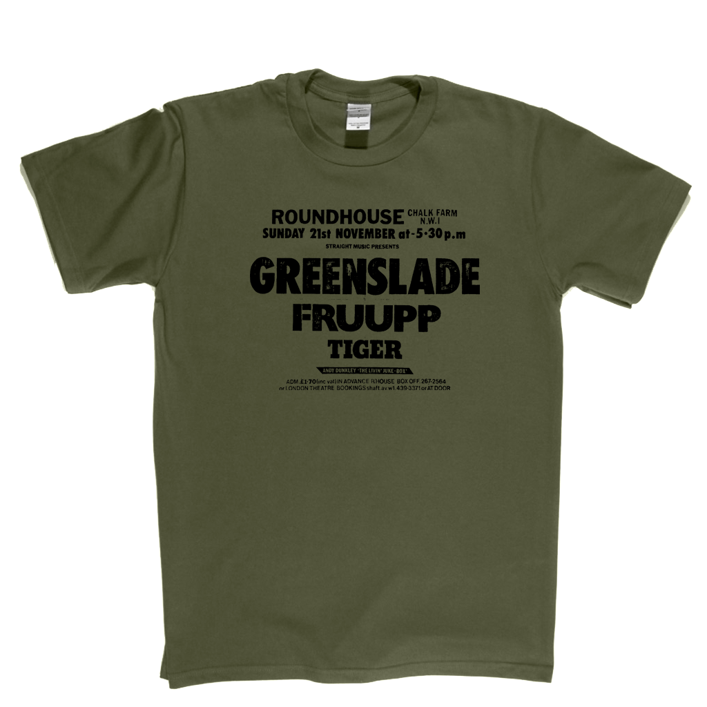 Greenslade Fruupp Poster T-Shirt