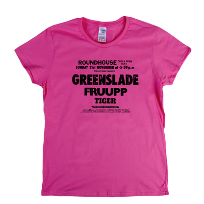 Greenslade Fruupp Poster Womens T-Shirt