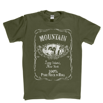 Mountain Liquor Label T-Shirt