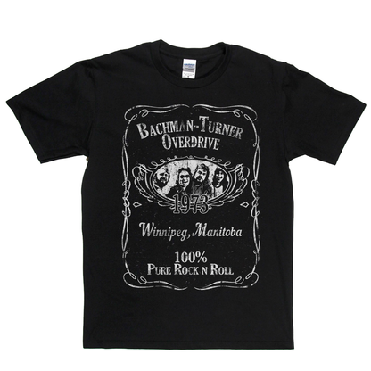 Bachman Turner Overdrive Liquor Label T-Shirt