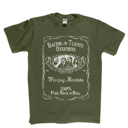 Bachman Turner Overdrive Liquor Label T-Shirt