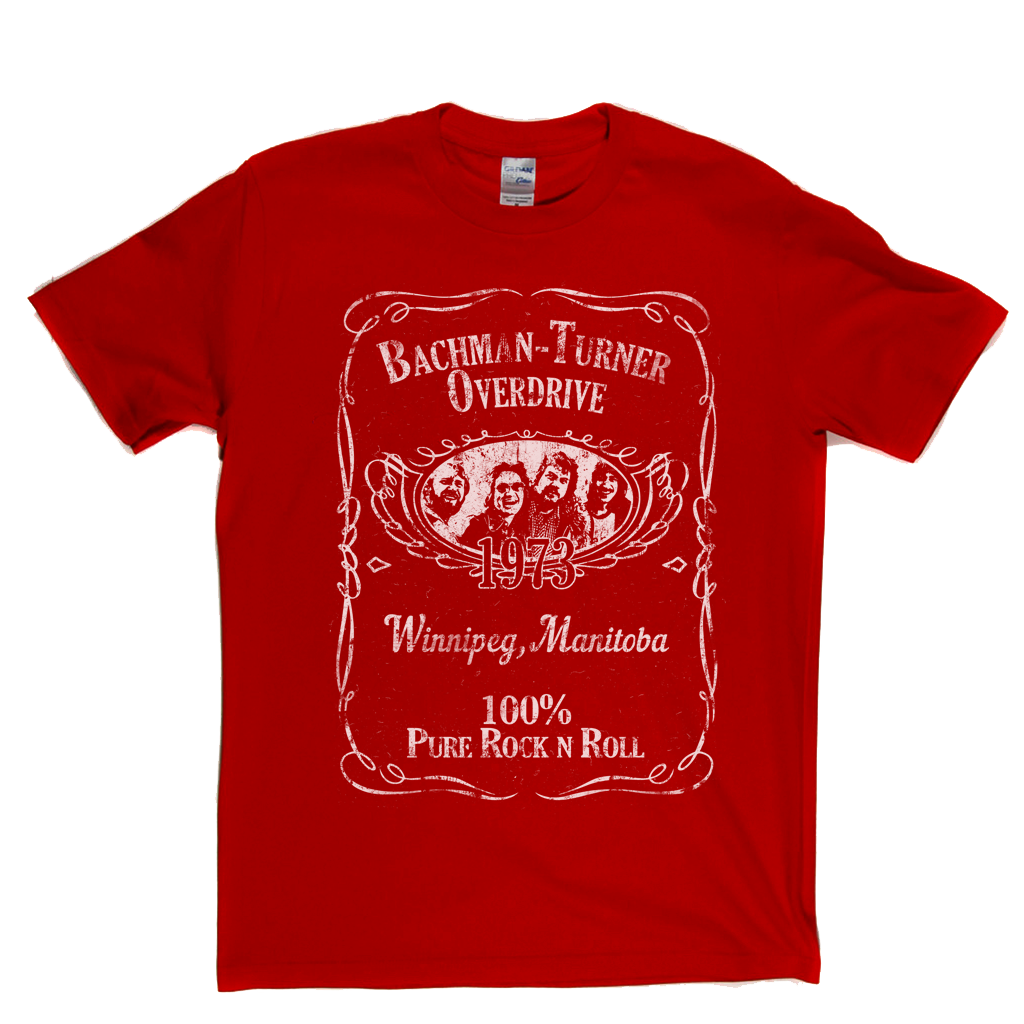 Bachman Turner Overdrive Liquor Label T-Shirt