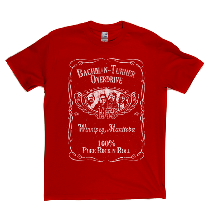 Bachman Turner Overdrive Liquor Label T-Shirt