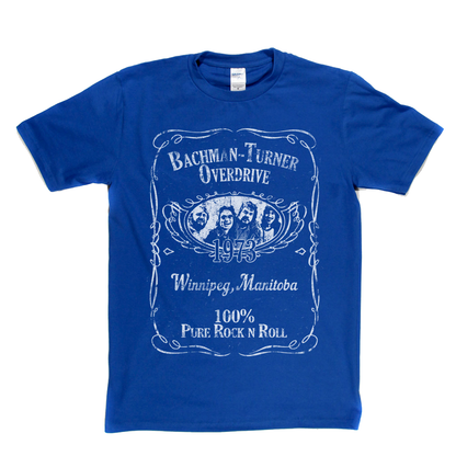 Bachman Turner Overdrive Liquor Label T-Shirt
