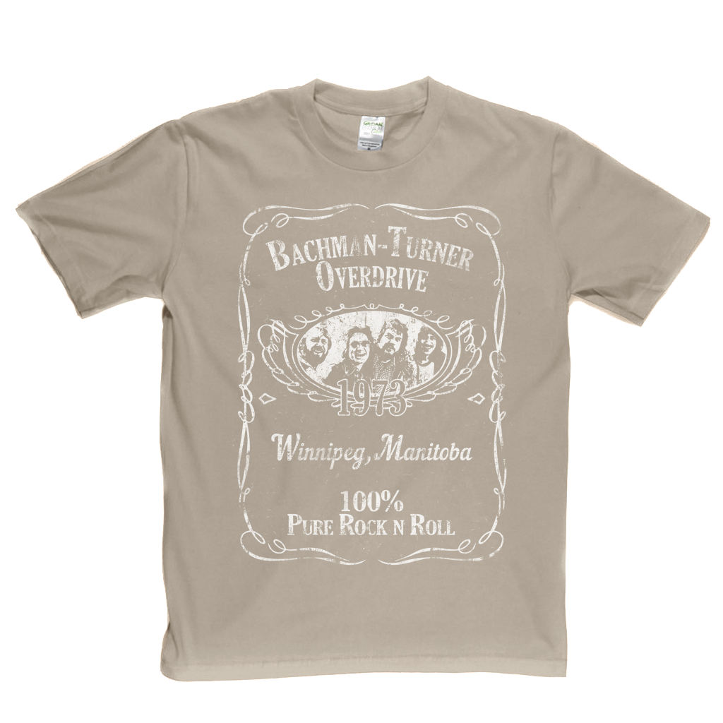 Bachman Turner Overdrive Liquor Label T-Shirt