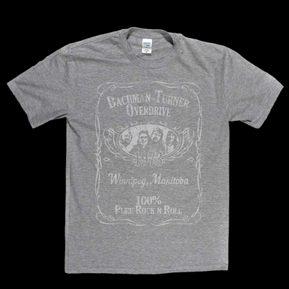Bachman Turner Overdrive Liquor Label T-Shirt
