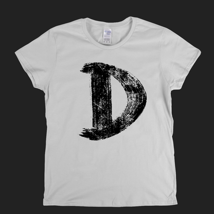 Letter D Womens T-Shirt