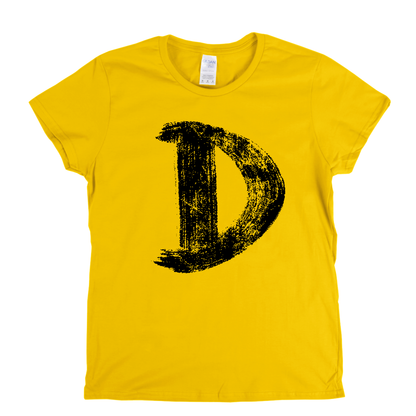 Letter D Womens T-Shirt
