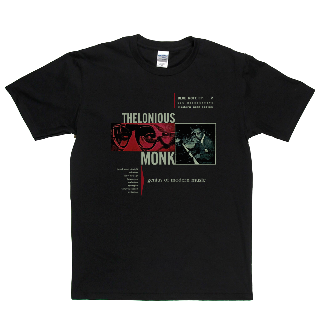 Thelonious Monk Genius Of Modern Music T-Shirt