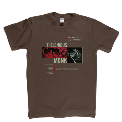 Thelonious Monk Genius Of Modern Music T-Shirt
