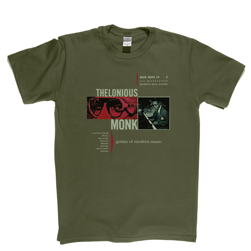 Thelonious Monk Genius Of Modern Music T-Shirt