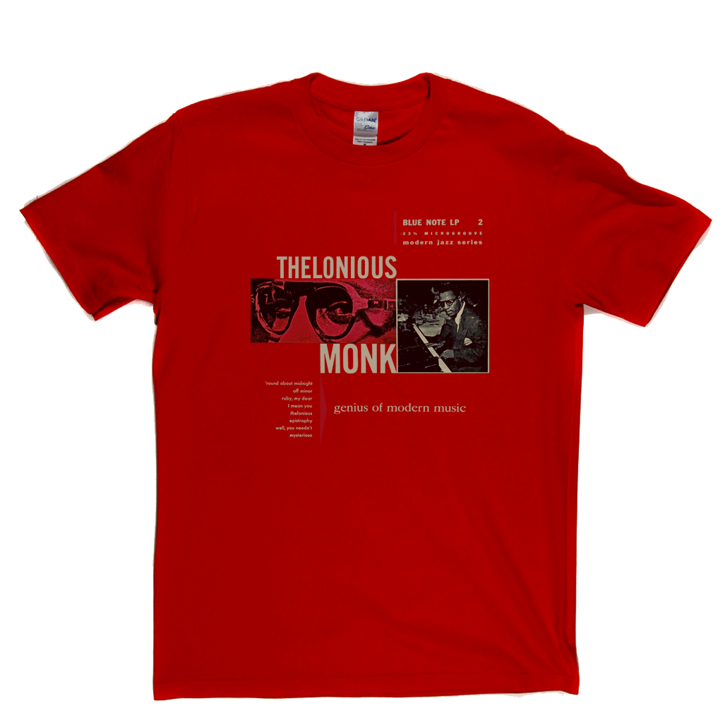 Thelonious Monk Genius Of Modern Music T-Shirt