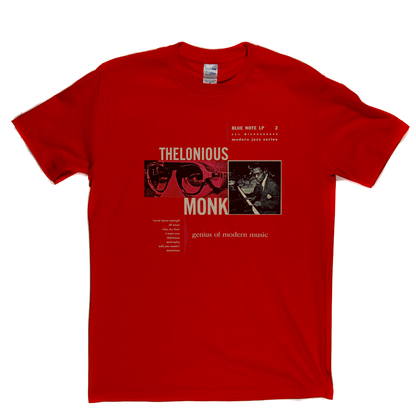 Thelonious Monk Genius Of Modern Music T-Shirt