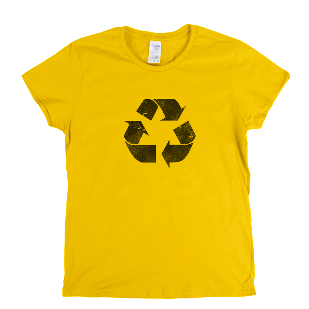 Recycle Symbol Womens T-Shirt