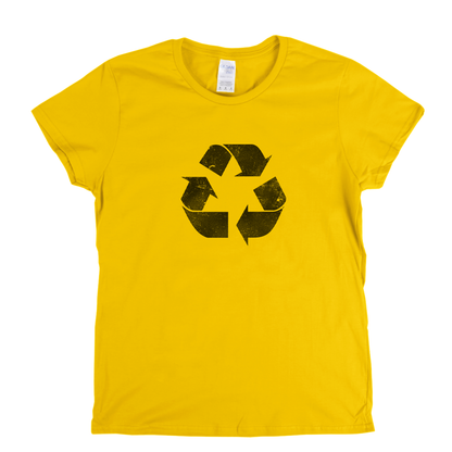 Recycle Symbol Womens T-Shirt