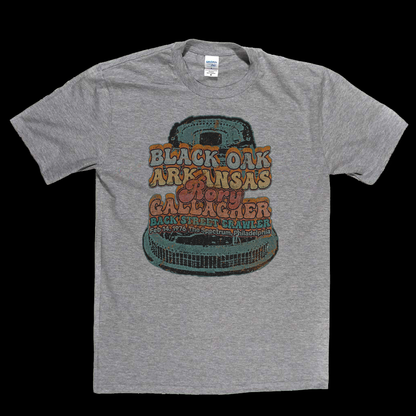 Black Oak Arkansas Rory Gallagher Back Street Crawler 1976 The Spectrum Philadelphia T-Shirt