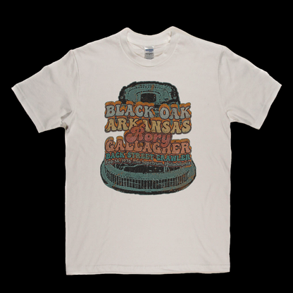 Black Oak Arkansas Rory Gallagher Back Street Crawler 1976 The Spectrum Philadelphia T-Shirt
