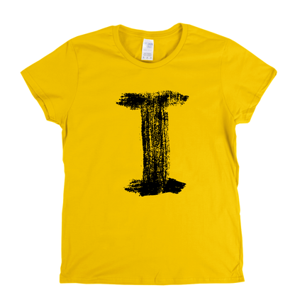 Letter I Womens T-Shirt