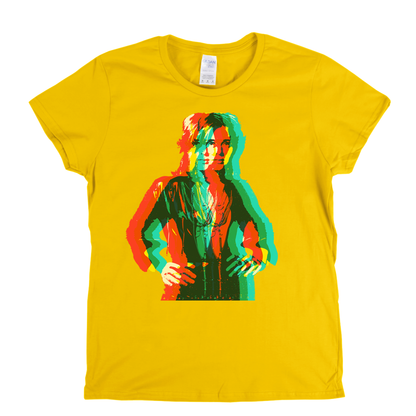 Suzi Quatro Echo Portrait Womens T-Shirt