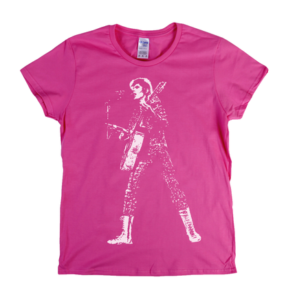 David Bowie 1972 Ad Womens T-Shirt