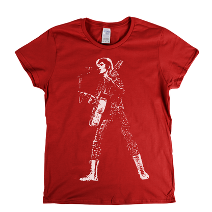 David Bowie 1972 Ad Womens T-Shirt