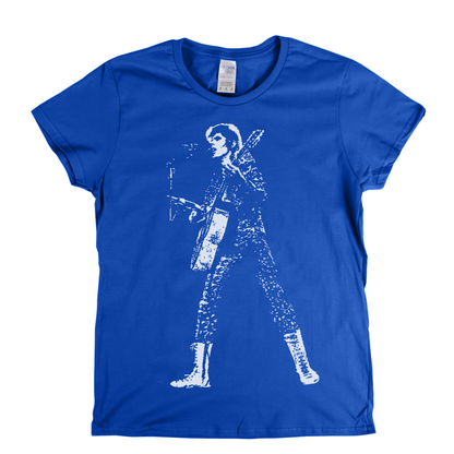David Bowie 1972 Ad Womens T-Shirt