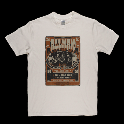 The Allman Brothers J Geils Band Albert King Fillmore 71 T-Shirt