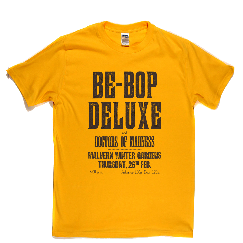 Be Bop Deluxe Poster T-Shirt
