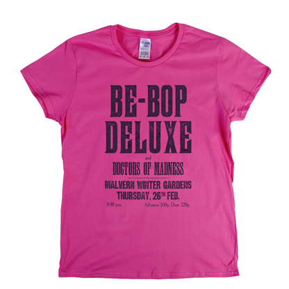 Be Bop Deluxe Poster Womens T-Shirt