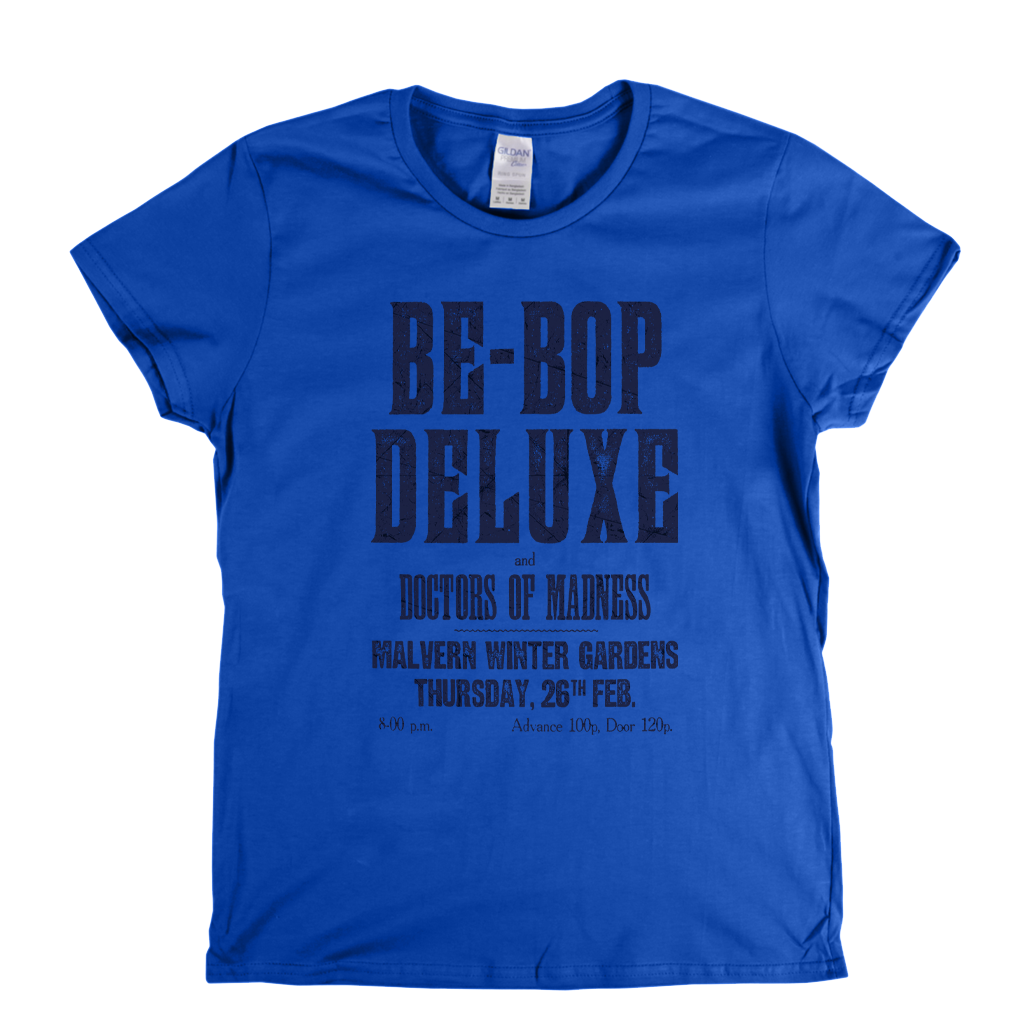 Be Bop Deluxe Poster Womens T-Shirt