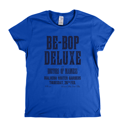 Be Bop Deluxe Poster Womens T-Shirt