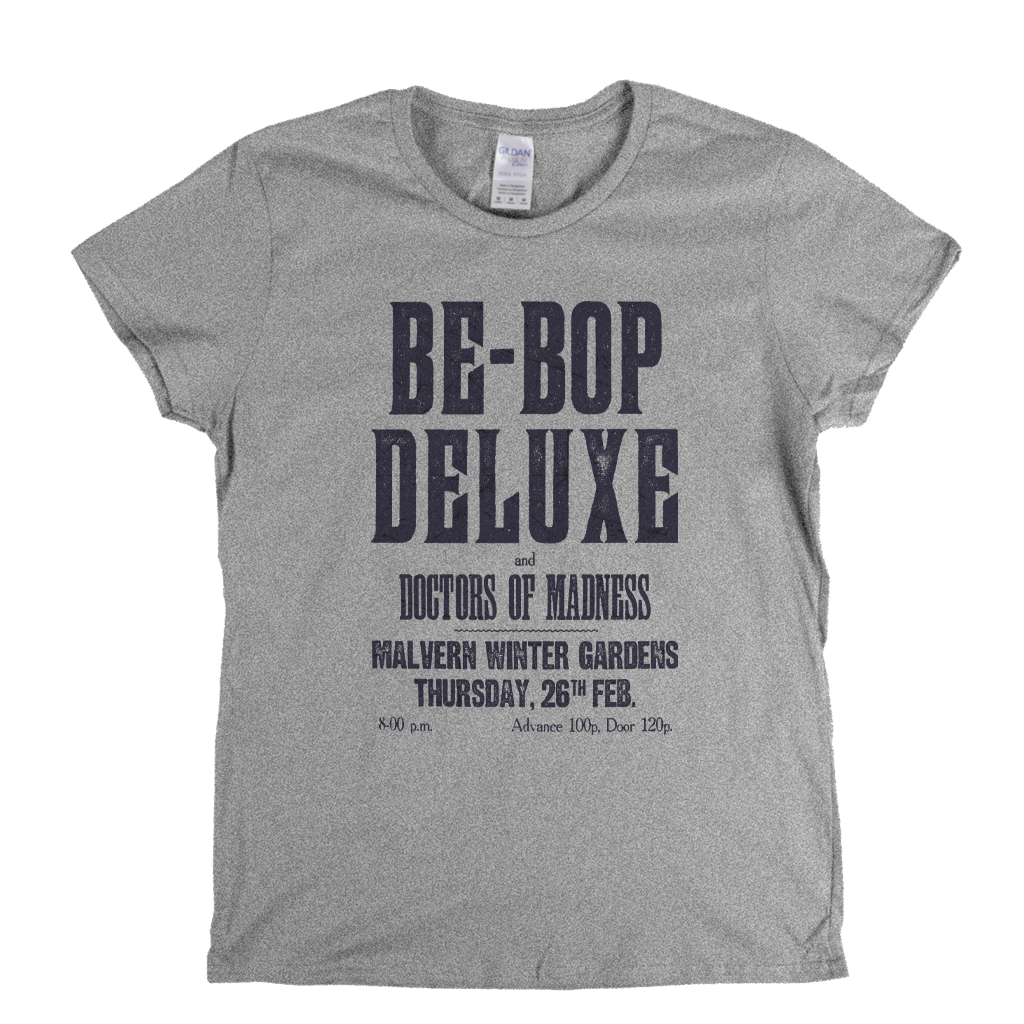 Be Bop Deluxe Poster Womens T-Shirt