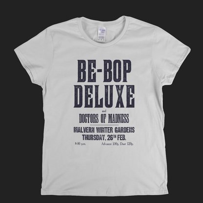 Be Bop Deluxe Poster Womens T-Shirt