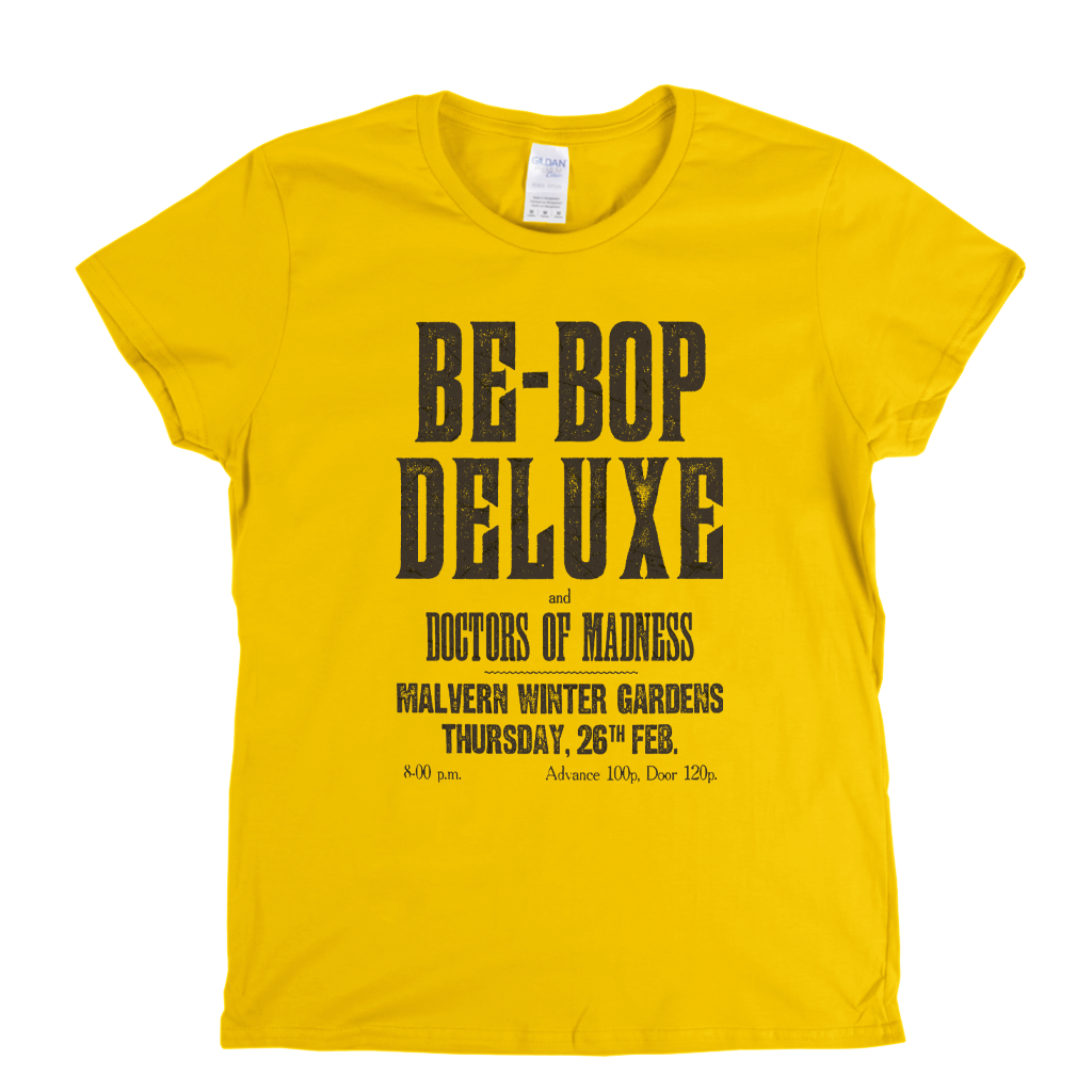 Be Bop Deluxe Poster Womens T-Shirt
