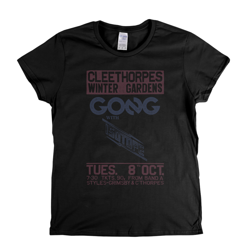Gong Isotope Poster Womens T-Shirt
