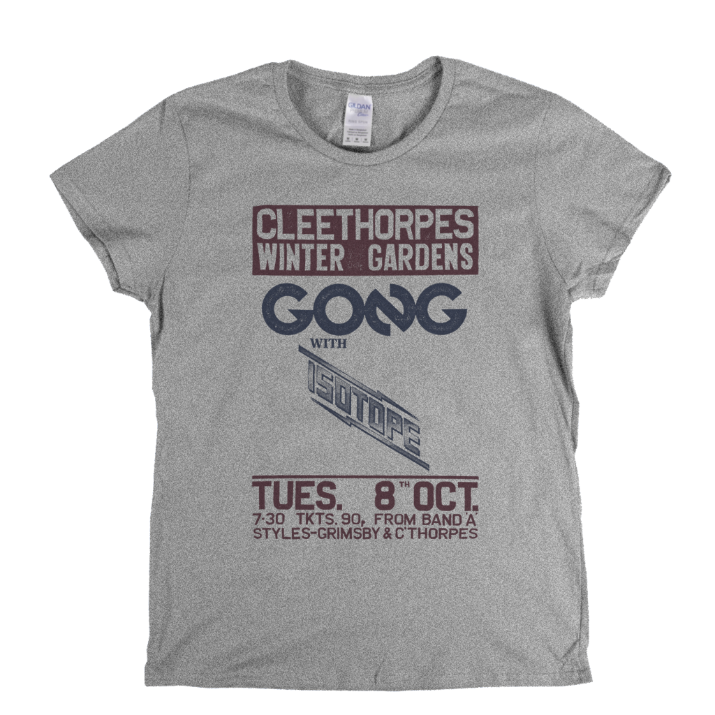 Gong Isotope Poster Womens T-Shirt